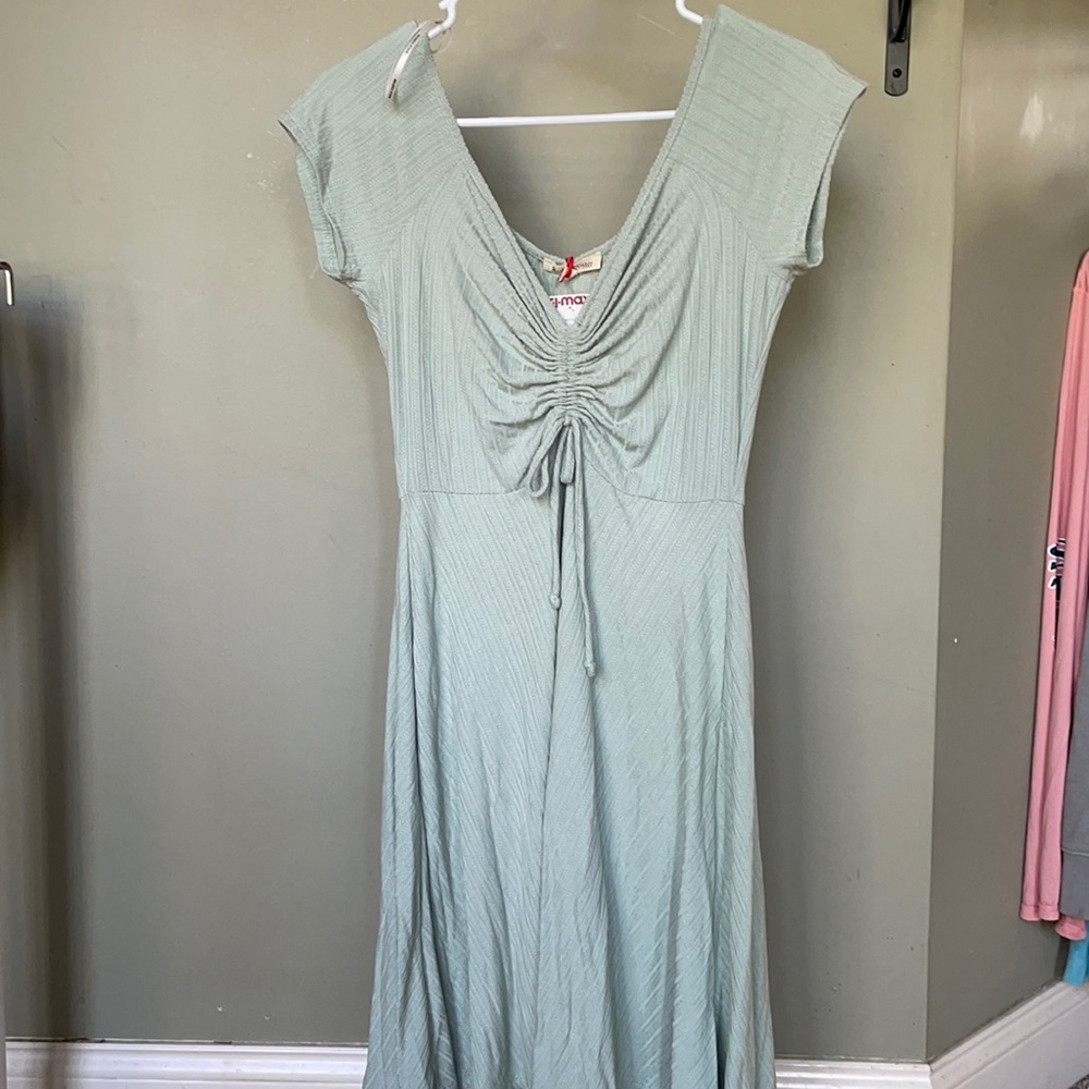 Green dress